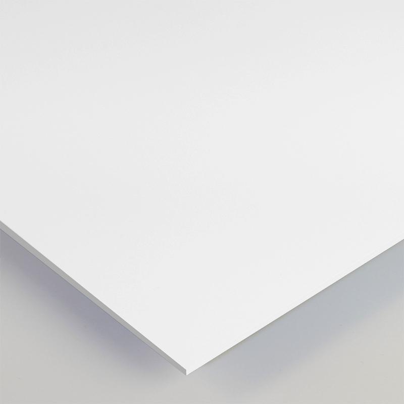 White Budget Satin Hygienic 2.5mm Wall Cladding Sheet 2.44m x 1.22m - 200 Sheets Image